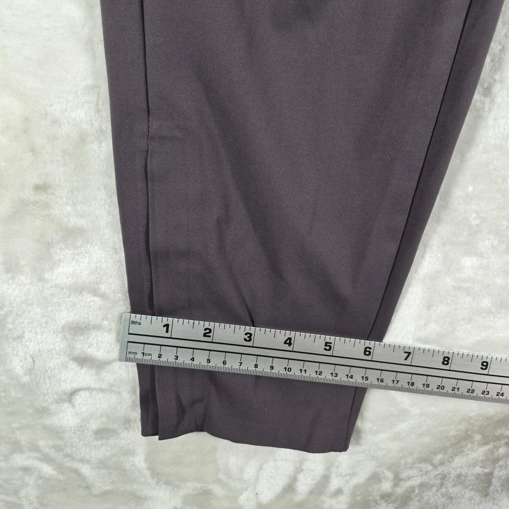 Ten Thousand Interval Pants Men's Medium Gray Purple Joggers Ankle Zip Gym Train
